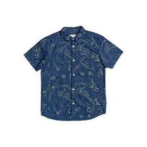 Quiksilver Big Boys 100% Cotton Regular Fit Da Board Rush Button Down Shirt XL
